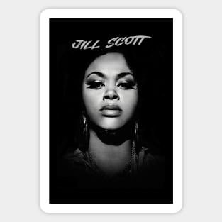 Jill Scott Vintage \\ 1972 Sticker